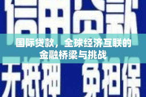 舞钢国际贷款，全球经济互联的金融桥梁与挑战