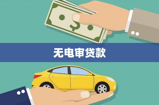 舞钢无电审贷款