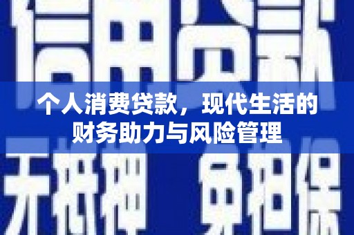 舞钢个人消费贷款，现代生活的财务助力与风险管理