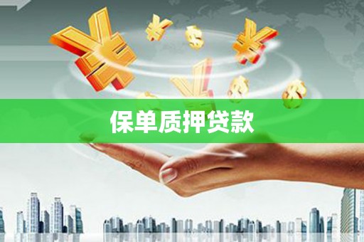 舞钢保单质押贷款