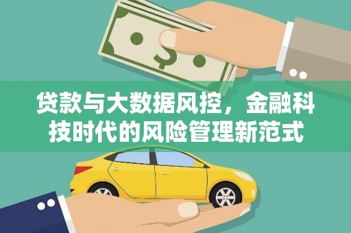舞钢贷款与大数据风控，金融科技时代的风险管理新范式