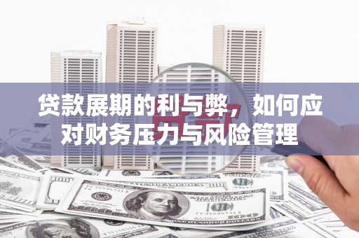 舞钢贷款展期的利与弊，如何应对财务压力与风险管理