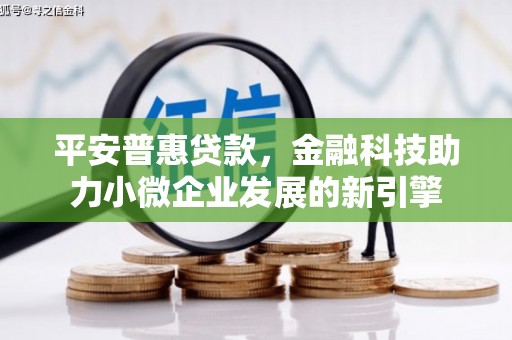 舞钢平安普惠贷款，金融科技助力小微企业发展的新引擎