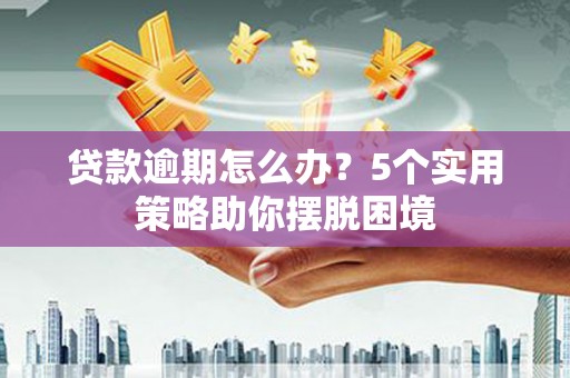 舞钢贷款逾期怎么办？5个实用策略助你摆脱困境