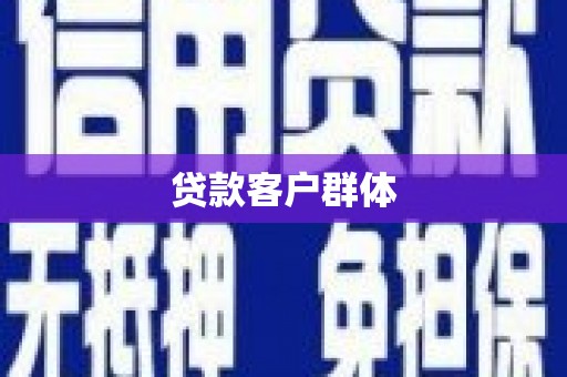 舞钢贷款客户群体