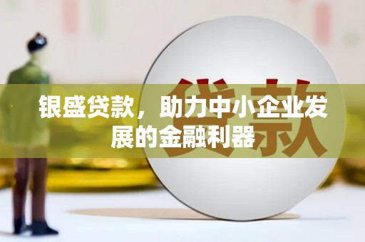 舞钢银盛贷款，助力中小企业发展的金融利器