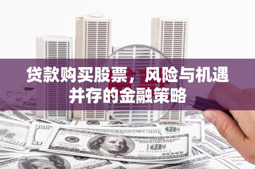 舞钢贷款购买股票，风险与机遇并存的金融策略
