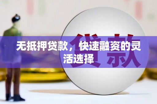 舞钢无抵押贷款，快速融资的灵活选择