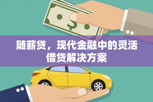 舞钢随薪贷，现代金融中的灵活借贷解决方案