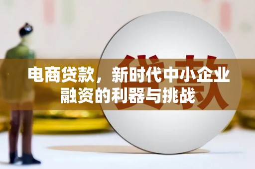 舞钢电商贷款，新时代中小企业融资的利器与挑战