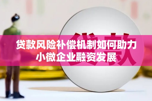 舞钢贷款风险补偿机制如何助力小微企业融资发展