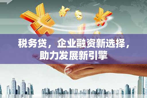 舞钢税务贷，企业融资新选择，助力发展新引擎