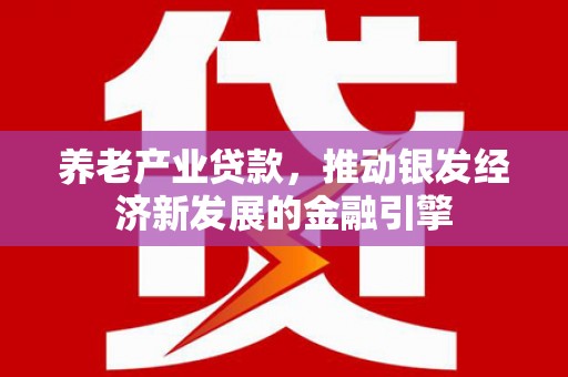 舞钢养老产业贷款，推动银发经济新发展的金融引擎