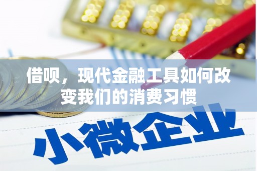 舞钢借呗，现代金融工具如何改变我们的消费习惯
