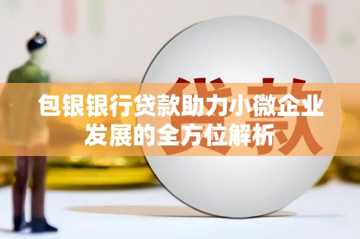 舞钢包银银行贷款助力小微企业发展的全方位解析