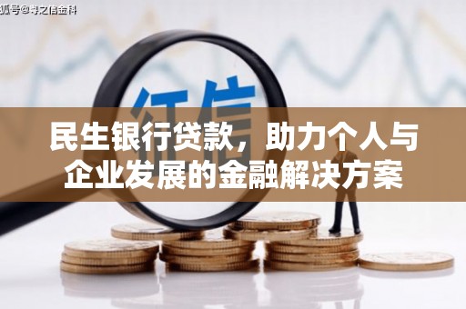 舞钢民生银行贷款，助力个人与企业发展的金融解决方案