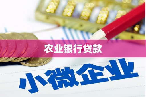 舞钢农业银行贷款