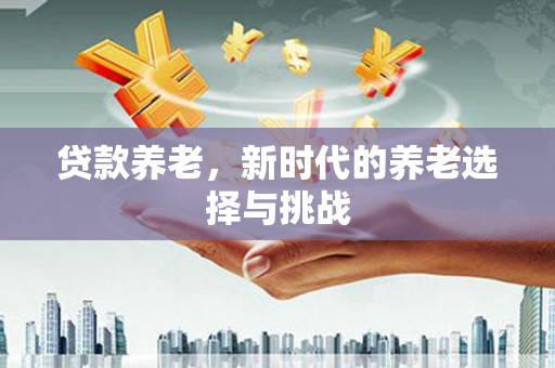 舞钢贷款养老，新时代的养老选择与挑战