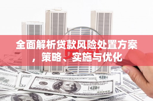 舞钢全面解析贷款风险处置方案，策略、实施与优化