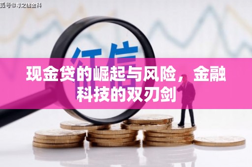 舞钢现金贷的崛起与风险，金融科技的双刃剑