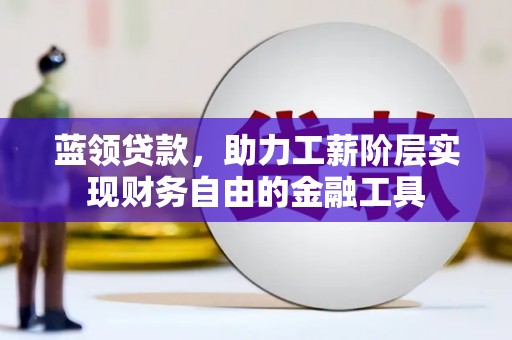 舞钢蓝领贷款，助力工薪阶层实现财务自由的金融工具