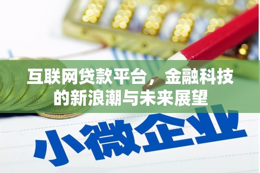舞钢互联网贷款平台，金融科技的新浪潮与未来展望