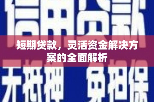 舞钢短期贷款，灵活资金解决方案的全面解析