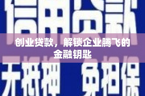 舞钢创业贷款，解锁企业腾飞的金融钥匙