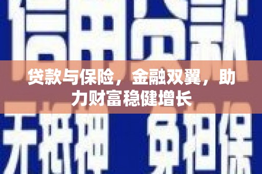 舞钢贷款与保险，金融双翼，助力财富稳健增长