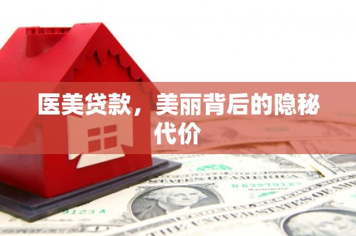 舞钢医美贷款，美丽背后的隐秘代价