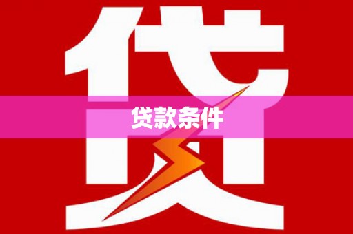 舞钢贷款条件