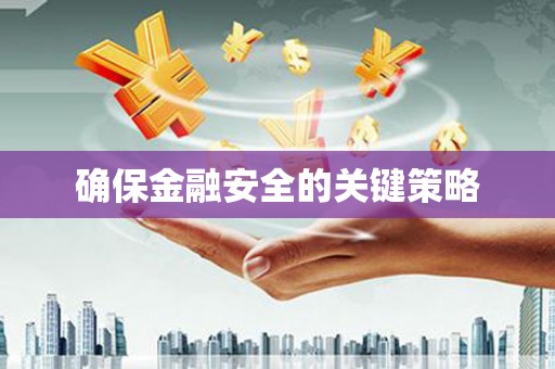 舞钢确保金融安全的关键策略